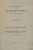 NUMISMATIKBÜCHER Revue Belge de Numismatique. -