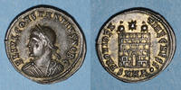 RÖMISCHE KAISERZEIT Cent Constance II, césar (324-337). énionalis. Héraclée, 1ère officine, R/: porte de camp -
