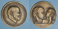 MEDAILLEN bronze Dr Albert Beauregardt. Ecole dentaire de Paris. Médaille -