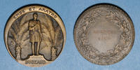 MEDAILLEN bronze Algérie. Alger. Congrès de l'Union Nationale des Officiers de Réserve. Médaille -