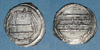 ISLAM Afghanistan. Abbassides. Harun al-Rashid (170-193H). Dirham Madinat Balkh -