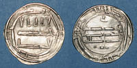ISLAM Maghreb. Abbassides. Harun al-Rashid (170-193H). Dirham al-'Abbassiya -