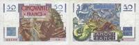 BANKNOTEN DER BANQUE DE FRANCE 50 francs Banque de France. Billet. Le Verrier, -