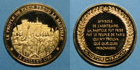 MEDAILLEN Prise de la Bastille. Médaille vermeil. Frappe moderne ! -