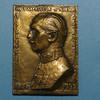 MEDAILLEN bronze Médecine. Professur Jean Baptiste Rieux. Hommage de ses amis. Plaquette uniface -