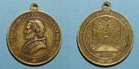 MEDAILLEN bronze Vatican. Pie IX (1846-1878). Concile oecuménique 1863, an XXIV. Médaille -