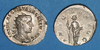RÖMISCHE KAISERZEIT Antoninien Trébonien Galle (251-253). . Rome, R/: l'Abondance -