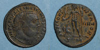 RÖMISCHE KAISERZEIT Follis Licinius I (308-324). . Cyzique, 4e officine. 316-317. R/: Jupiter -