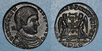 RÖMISCHE KAISERZEIT Maiorina Magnence (350-353). . Lyon. 1ère officine, 351-352. R/: deux Victoires -