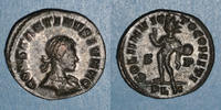 RÖMISCHE KAISERZEIT Follis Constantin II, césar (317-337). . Londres, 1ère officine. R/: Génie -