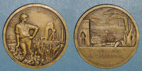 MEDAILLEN bronze Algérie. Compagnie Algérienne. Médaille . 42,2 mm. -