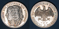 KAISERREICH MÜNZEN Allemagne. 5 mark 1967F. Humboldt