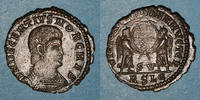 RÖMISCHE KAISERZEIT Maiorina Décence, césar (350-353). . Lyon, 2e officine, R/: deux Victoires -