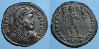 RÖMISCHE KAISERZEIT maiorina Jovien (363-364). Double . Thessalonique, 1ère officine. R/: l'empereur debout. R ! -