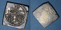 ELSAß taler Alsace. Strasbourg. Municipalité. 1/4 de de 20 kreuzers 1592, aux armes de Jean de Brandebourg -