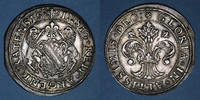 ELSAß 1/4 taler Alsace. Strasbourg (17e siècle). aux lions -