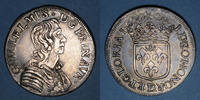 ANDERE FEUDALE MÜNZEN Ecu Principauté d'Orange. Guillaume IX de Nassau (1647-1650). Ecu -