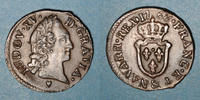 FRANZÖSISCHE KÖNIGLICHE MÜNZEN Liard Louis XV (1715-1774). d'Aix & -