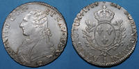 FRANZÖSISCHE KÖNIGLICHE MÜNZEN Ecu Louis XVI (1774-1793). Ecu aux lauriers Limoges -