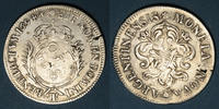 FRANZÖSISCHE KÖNIGLICHE MÜNZEN 34 sols Louis XIV (1643-1715). Monnayage particulier de Strasbourg. aux palmes Réformation -