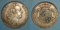 MARKEN - JETONS (RECHENPFENNIGE) Jeton Etats de Bretagne. Louis XV. argent -