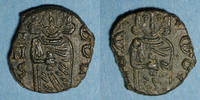 BYZANZ Follis Empire byzantin. Constantin V (741-775) et son fils Léon IV. . Syracuse, 751-775 -