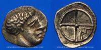 KELTISCHE MÜNZEN Obole Marseille. de style indigène, 425-400 AC -