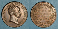 MEDAILLEN Pays-Bas. Guillaume I (1815-1840). Couronnement, Médaille cuivre. 23 mm. -