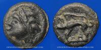 KELTISCHE MÜNZEN Potin Leuques. Région de Toul. classe Ia, 1er siècle AC -