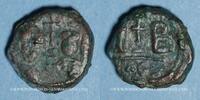 BYZANZ Empire byzantin. Héraclius (610-641) et Héraclius Constantin. Dodécanoummion. Alexandrie, 625-629 -