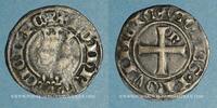 ANDERE FEUDALE MÜNZEN Denier Comté de Provence. Robert d'Anjou (1309-43). coronat reforciat -