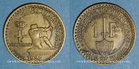 EUROPA 1 franc Monaco. Louis II (1922-1949). Poissy -