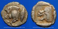GRIECHISCHE MÜNZEN Mysie. Cyzique. Trihémiobole, vers 480-450 AC -