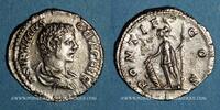RÖMISCHE KAISERZEIT Denier Géta, césar sous Septime Sévère et Caracalla (198-209). . Rome, R/: Pallas -