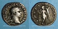 RÖMISCHE KAISERZEIT Denier Trajan (98-117). . Rome, 101-102. R/: Victoire -