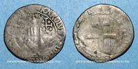 ANDERE FEUDALE MÜNZEN Demi-gros Comté de Provence. Charles III d'Anjou . Tarascon -