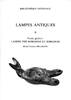 NUMISMATIKBÜCHER Bibliothèque Nationale - Lampes antiques - Tome 2 : Lampes préromaines et romaines -