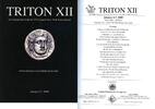 NUMISMATIKBÜCHER Triton XII. Vente des 06-07.12.2009 -