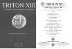 NUMISMATIKBÜCHER Triton XIII. Vente du Parties 3 & 4 -