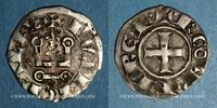 ANDERE FEUDALE MÜNZEN Comté de Provence. Charles I d'Anjou . Tournois provençal -