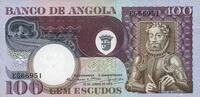 ANDERE AUSLÄNDISCHE SCHEINE 100 escudos Angola. Banco de Angola. -