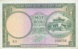 ANDERE AUSLÄNDISCHE SCHEINE Vietnam du Sud. Banque Nationale du Vietnam. 1 dong -