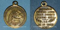 MEDAILLEN rial Naissance du Prince impé . Médaille en laiton. 23,50 mm -