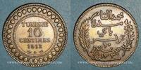 ALTE FRANZÖSISCHE KOLONIEN 10 centimes Tunisie. Mohammed En-Naceur . 1912A -