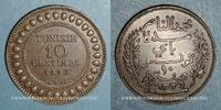 ALTE FRANZÖSISCHE KOLONIEN 10 centimes Tunisie. Mohammed En-Naceur . 1916A -