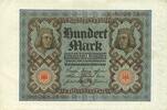 DEUTSCHLAND 100 mark Allemagne. Billet. G, série X -