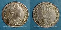 FRANZÖSISCHE KÖNIGLICHE MÜNZEN Louis XV (1715-1774). 1/10 écu de France-Navarre Strasbourg -