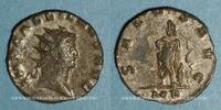 RÖMISCHE KAISERZEIT Antoninien Gallien (253-268). . Milan, 1ère officine. 265-266. R/: Esculape -