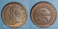 EUROPA Monaco. Honoré V (1819-1841). 1 décime -