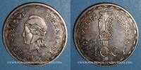 ALTE FRANZÖSISCHE KOLONIEN 100 francs Vanuatu (Nouvelles Hébrides). Essai -